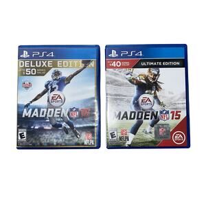 Madden NFL 15 & Madden NFL 16 Deluxe Edition Bundle - PlayStation 4 (PS4)